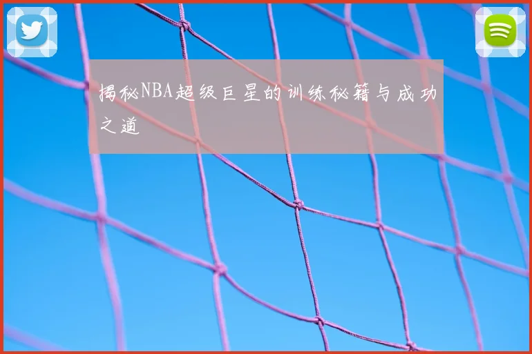 揭秘NBA超级巨星的训练秘籍与成功之道